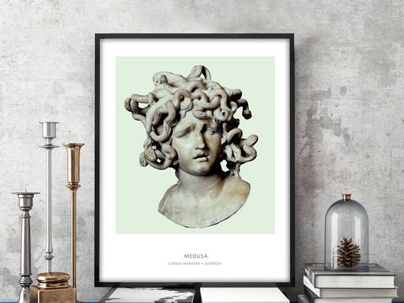 Meduse Portrait De Meduse Mythologie Medusa Bust Medusa Etsy France Meduse Portrait De Meduse Mythologie Medusa Bust Medusa Etsy France