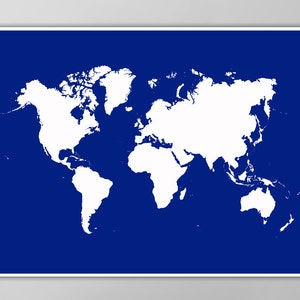 Cool Owl Maps World Wall Map GIANT Poster, 54x36 Inches, Rolled Paper, Multi-Color, 2022