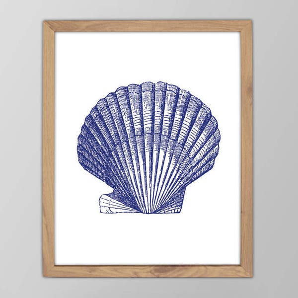 Sea Shell Print - Etsy