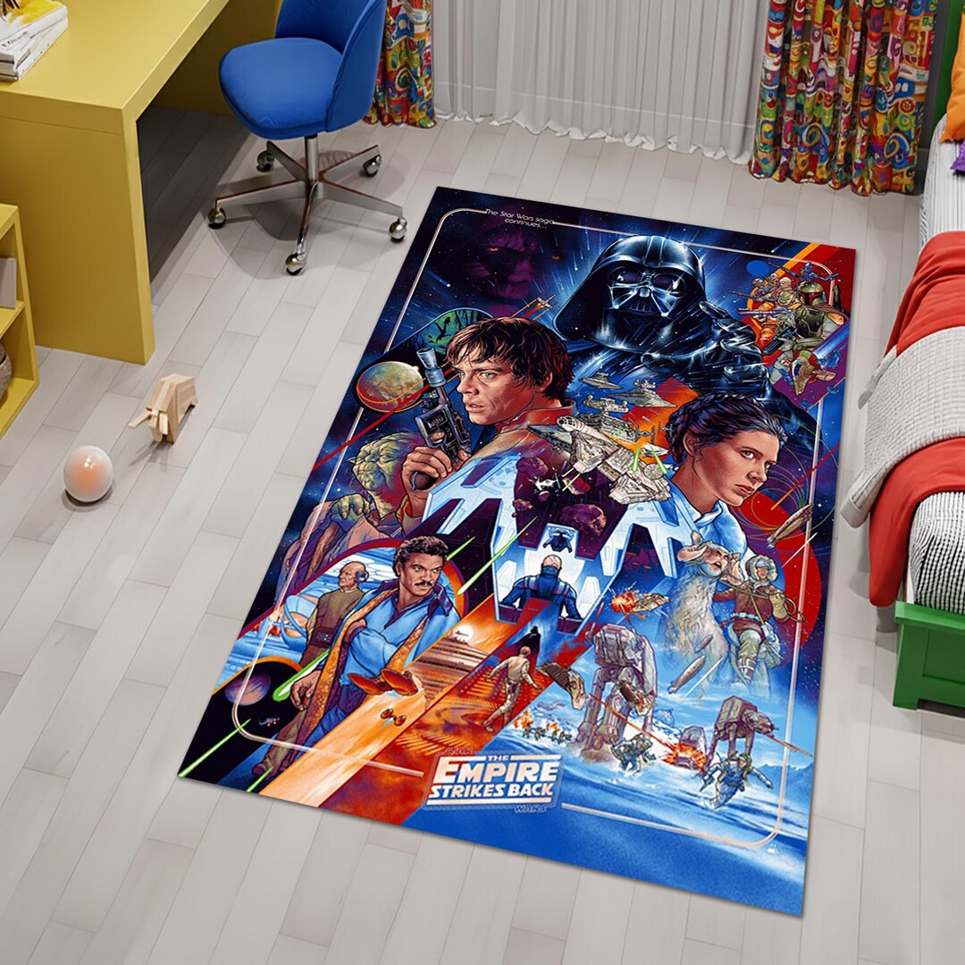 Epic Rug Sci Fi Themed Area Rug,space Opera Carpet,retro Film Decor,epic Movie ...