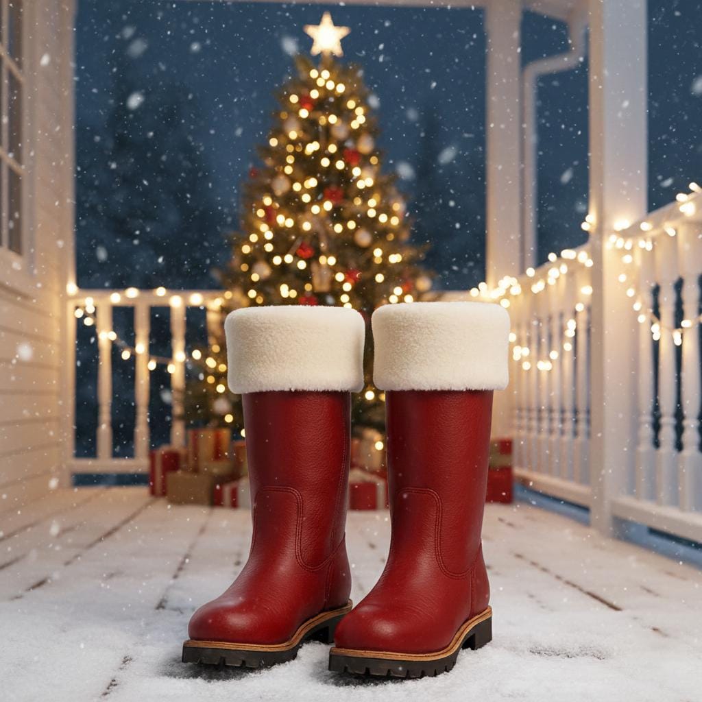 Mens Santa Boots - Etsy