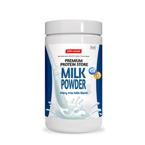 Milk Protein Powder(Dairy-Free) – Milk Powder by PPS – Vitamin D3, Calcium & Turmeric Extract, Zero Sugar Milk Powder 500g