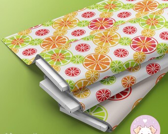 Summer Lemons Seamless Pattern Bundle | Citrus Digital Paper Pack | Retro Summer Pattern | 4000px x 4000px | Commercial Use | DIGITAL ONLY