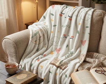 Cozy Reading Collection | Seamless Patterns | 13" x 13" | DIGITAL ONLY | Hand Drawn | Digital Paper