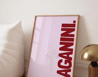 Laganini Poster, Croatia Quote Wall Art, Balkan Minimalist Print, Dalmatian Lifestyle Decor, Adriatic Aesthetic Poster