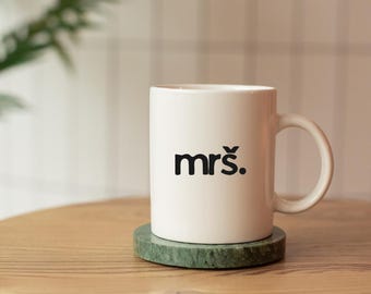 White mug "mrš." | Funny Balkan | Ex-Yu humor gift idea | Croatian Serbian Bosnian saying mug | Balkan saying mug Christmas