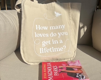 Magnolia Parks Spruch, Tasche