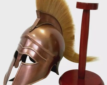 Medieval Corinthian Helmet | Handcrafted Greek  Warrior Helmet | Armor Helmet For Cosplay And Reenactment