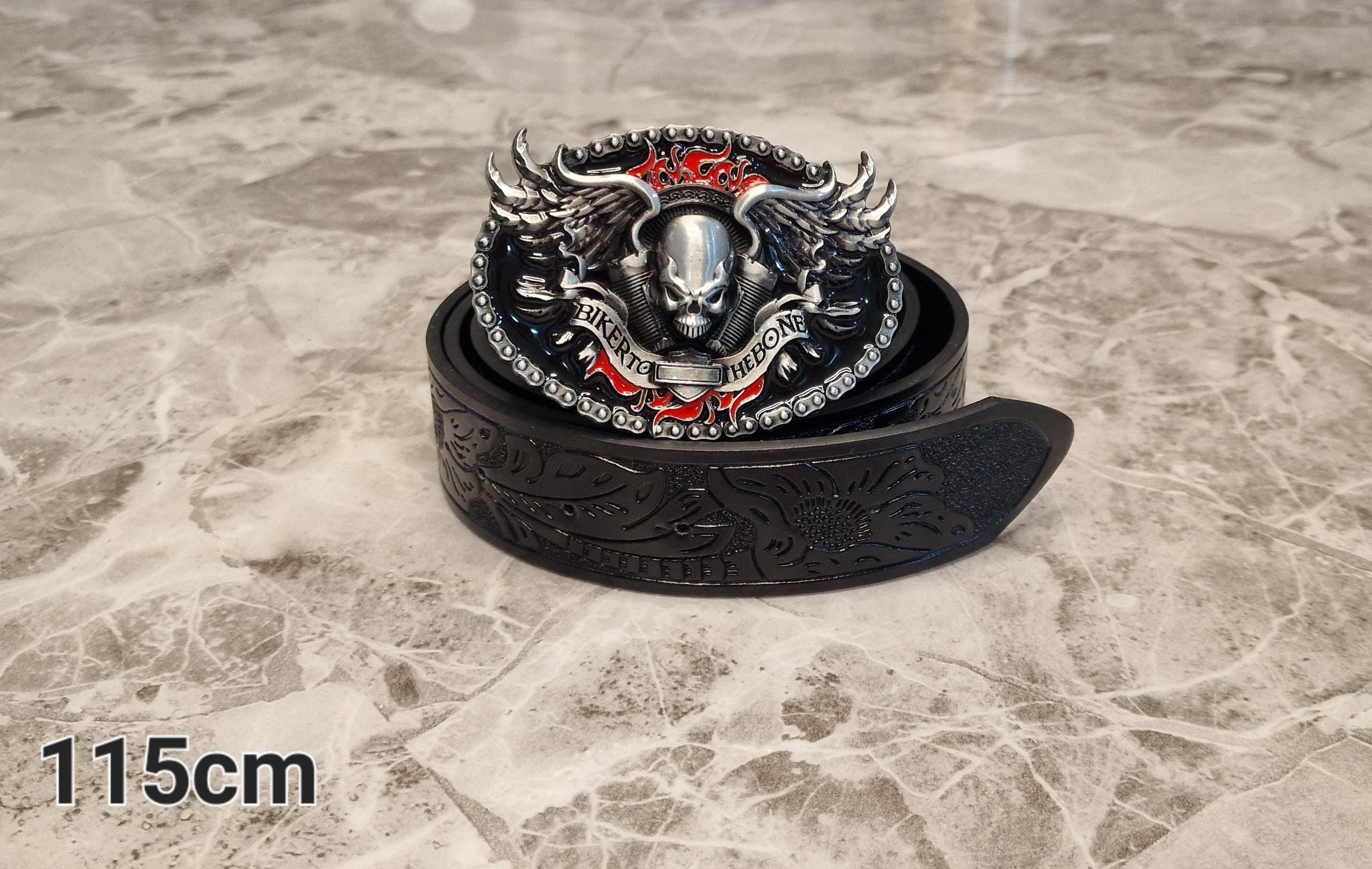 Vintage ウエスタンベルト　ブラックレザーベルト シルバー装飾付き Amazon.co.jp: ウエスタンベルト メンズ アメカジ ブラック