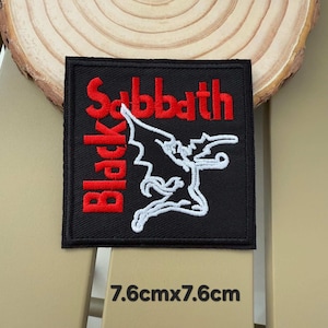 Black Sabbath Rock Music Band Embroidery iron on Patch