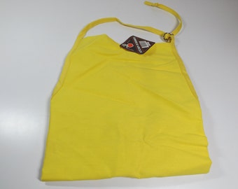 Sale Apron ,new old stock,yellow. Artists apron One size. Vintage Never opened , new with tag One size,  kitchenware.kitchen decor