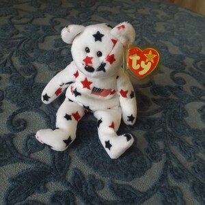 1998,Ty the Beanie Babies collection GLORY- Mint Tags - Personal Collection Gift idea. New old stock.