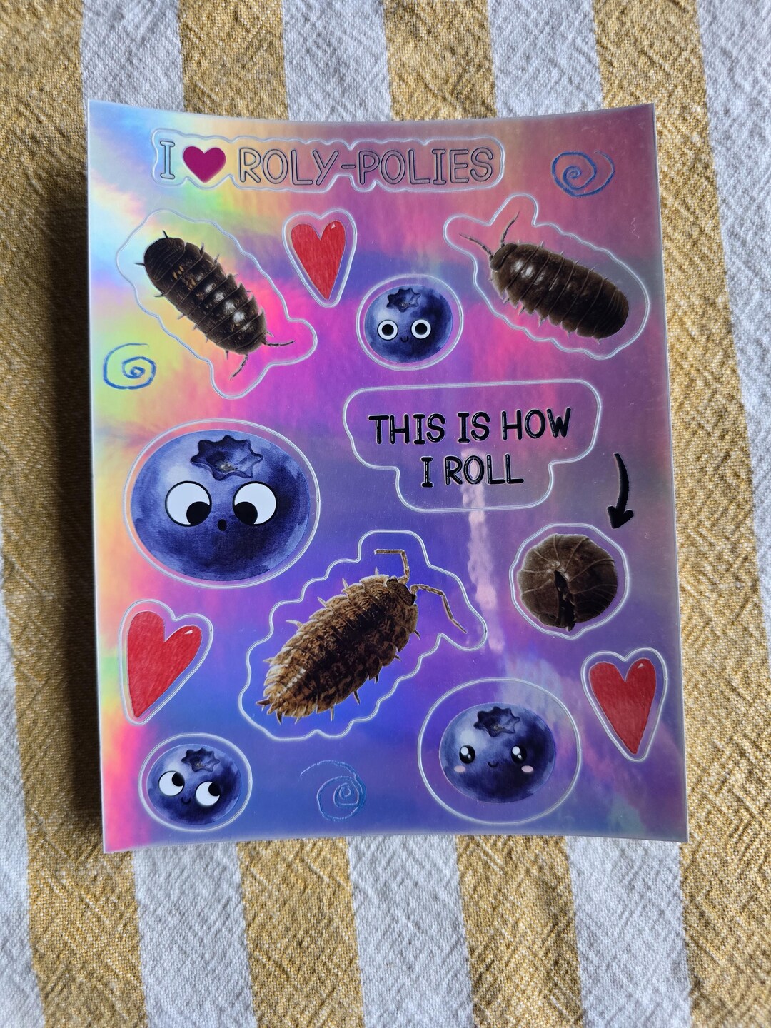 The Hedgewood Letter Kids Mail Sticker Extras- Roly-polies-pillbugs ...