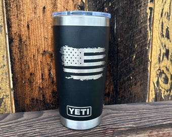 Custom Engraved 20oz Yeti Rambler