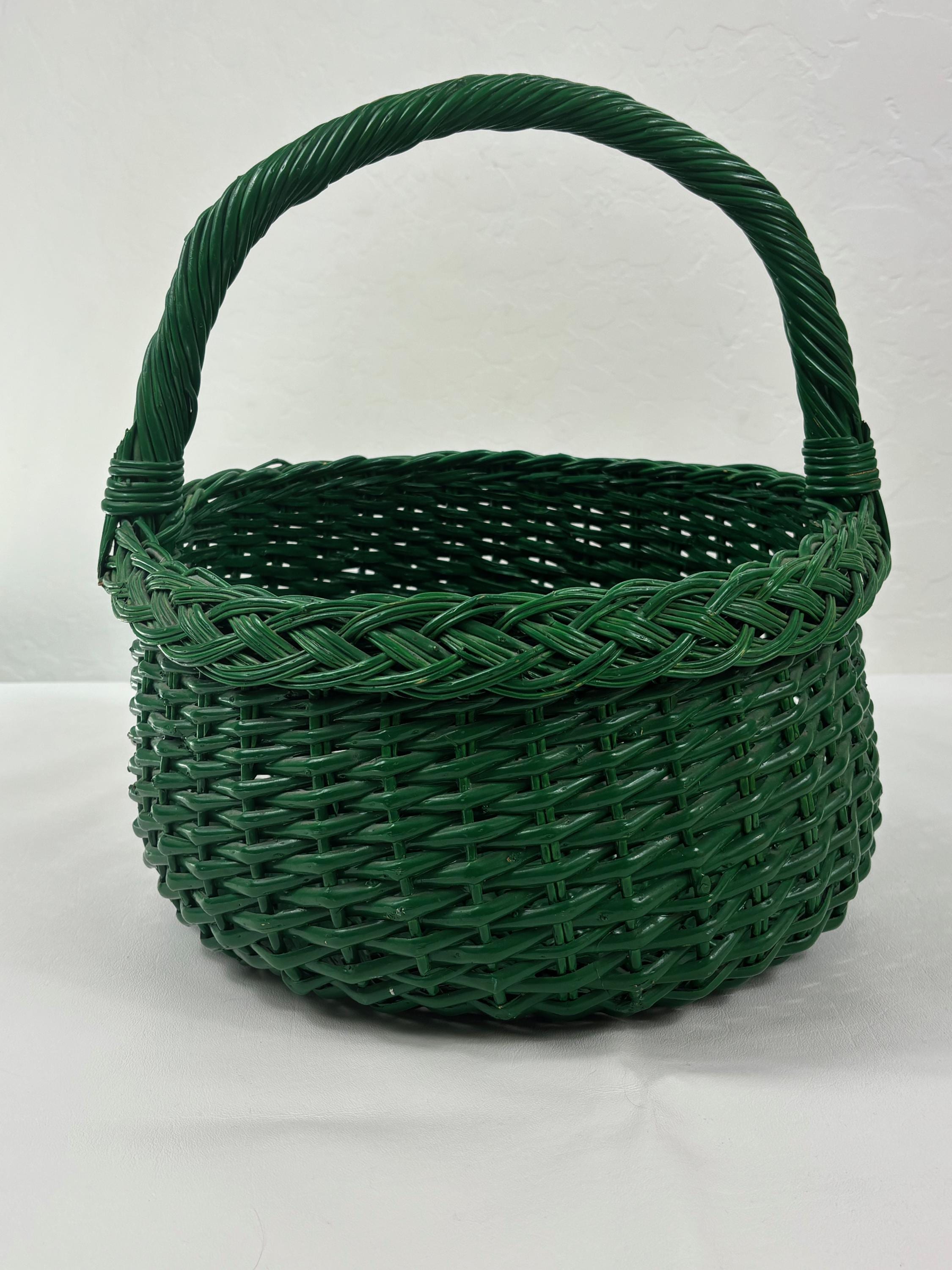 Green Basket - Etsy Canada