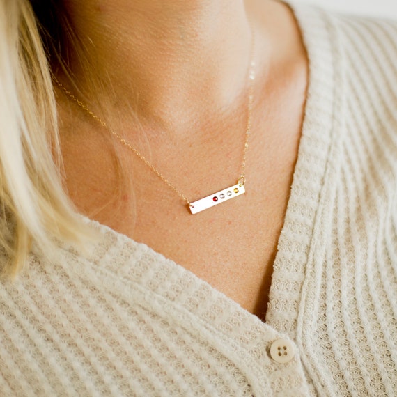 Littlesmith store bar necklace