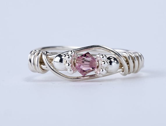 Multistone Sterling Silver Ring Made in Israel Multistone Sterling Silver Ring Made in Israel