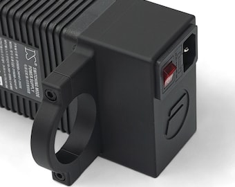 Custom Sim Racing Netzteilhalterung - 3D Gedruckte Netzteilhalterung mit Schalter