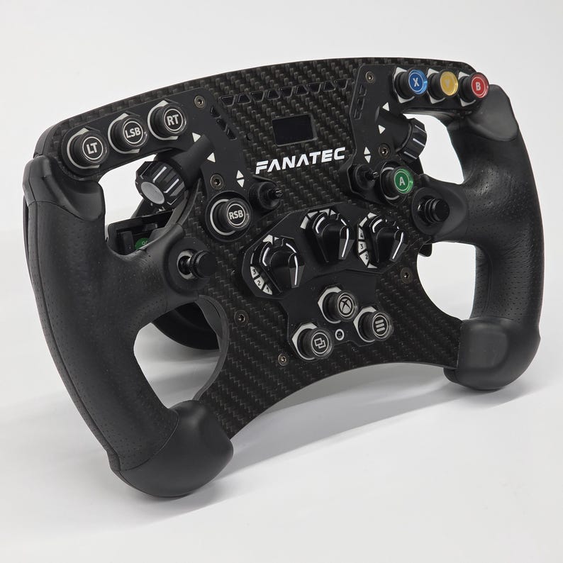 Custom Button Caps Compatible With Fanatec Wheel | Xbox Style Layout ...