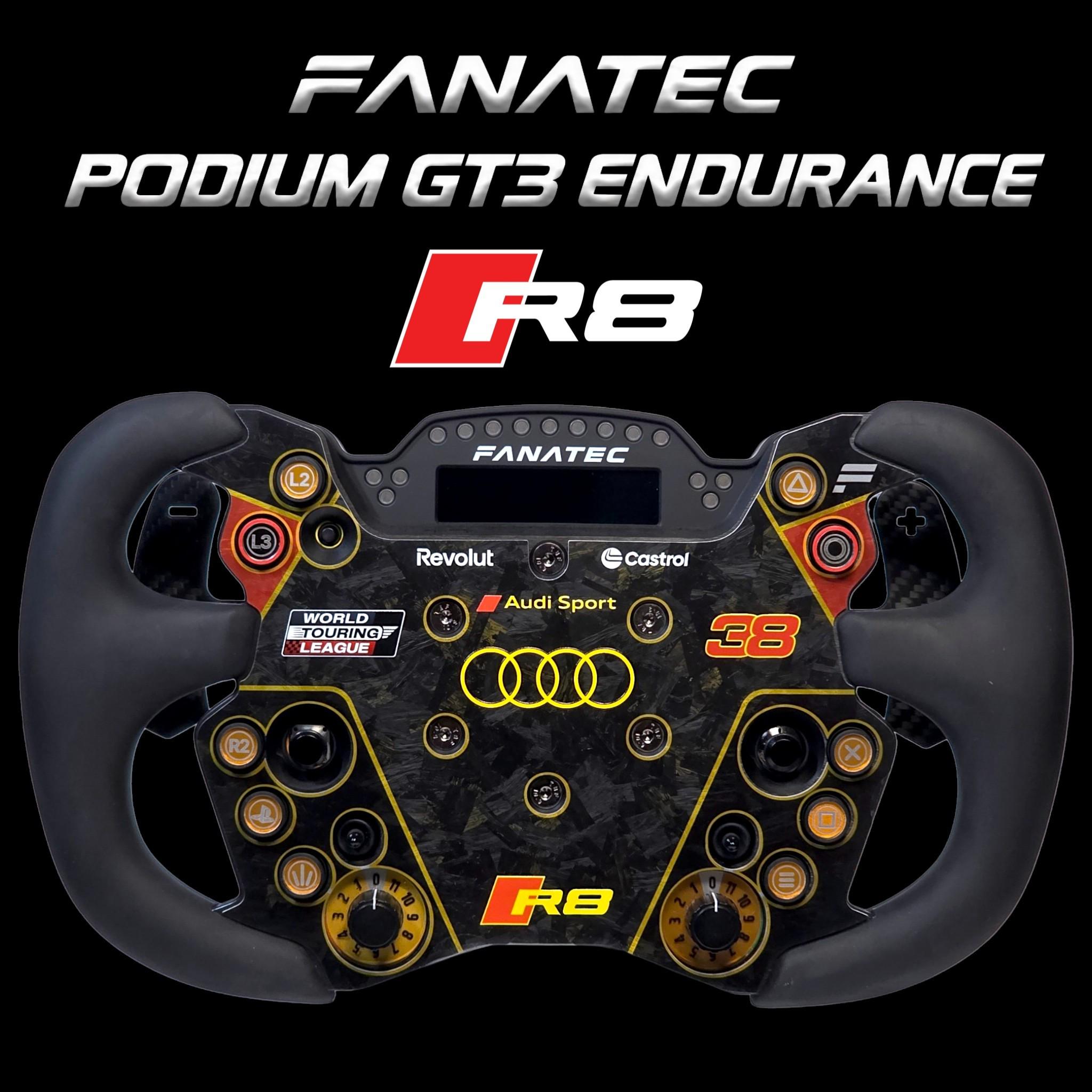 FANATEC Podium GT3 Endurance  ステッカー付 Fanatec Gt3 Endurance Sticker - Etsy