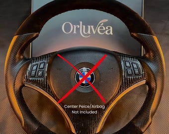 Orluvéa Handmade Carbon Fiber Steering Wheel – BMW E-Series Upgrade