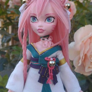 Spirit Blossom Ahri (League of Legends) ooak doll
