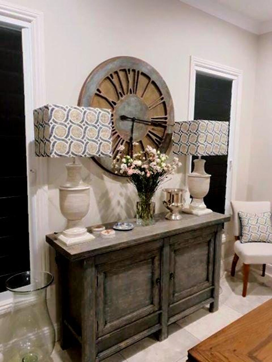 Large Wall Clock for Living Room - Etsy