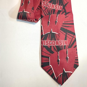 University of Wisconsin Badgers Necktie Men's Tie