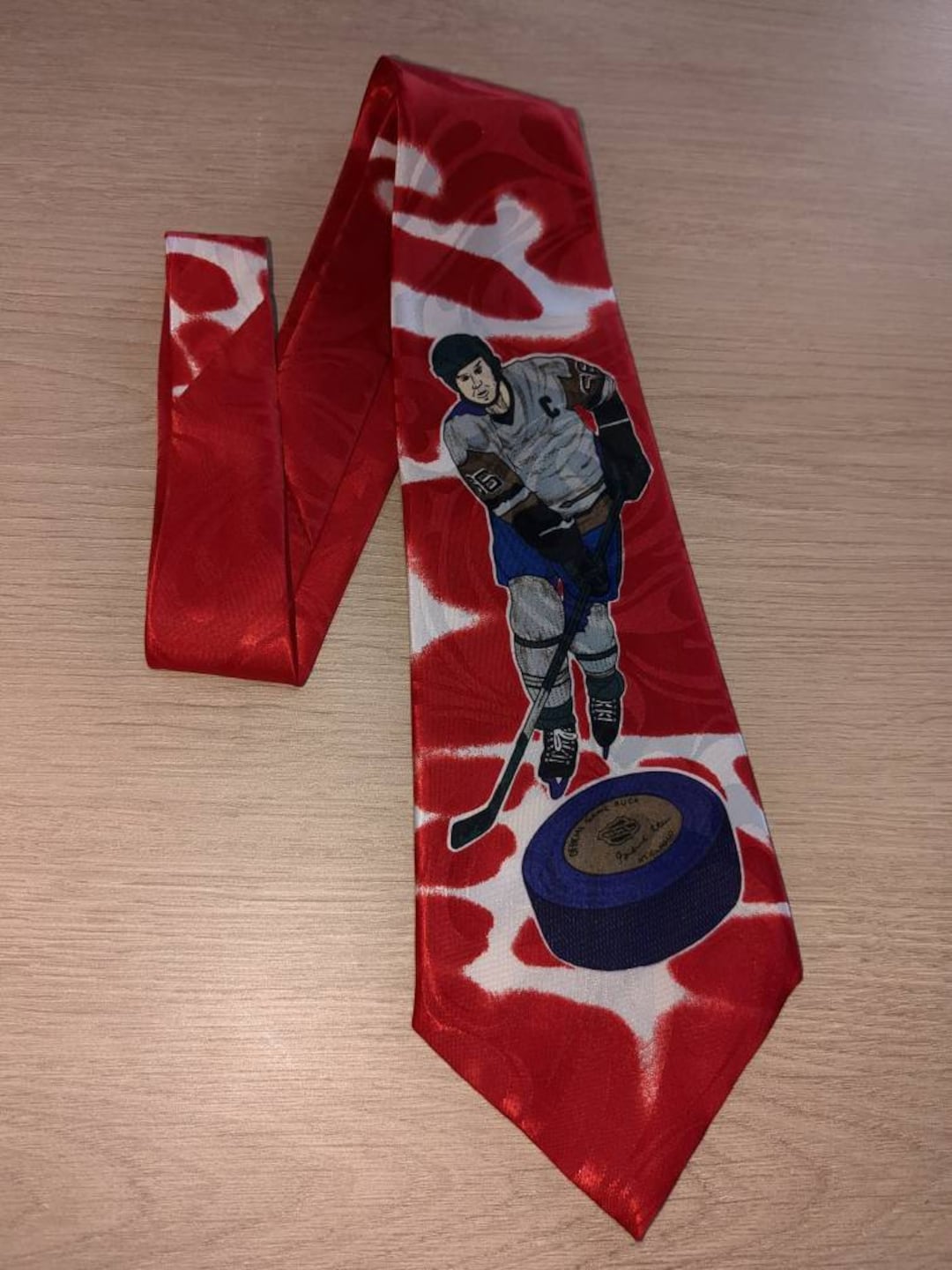 hockey necktie
