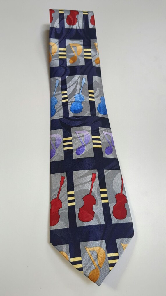 String  Instruments Music Note Steven Harris Tie … - image 2