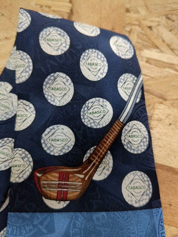 Men's Tabasco Golf Bag & Clubs with Golfer Design… - image 4