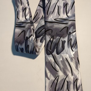J. Garcia Abstract Collection Fifty Three Limited Edition Taking Van Gogh&#39;s Tree Men&#39;s Silk Necktie 100% Silk