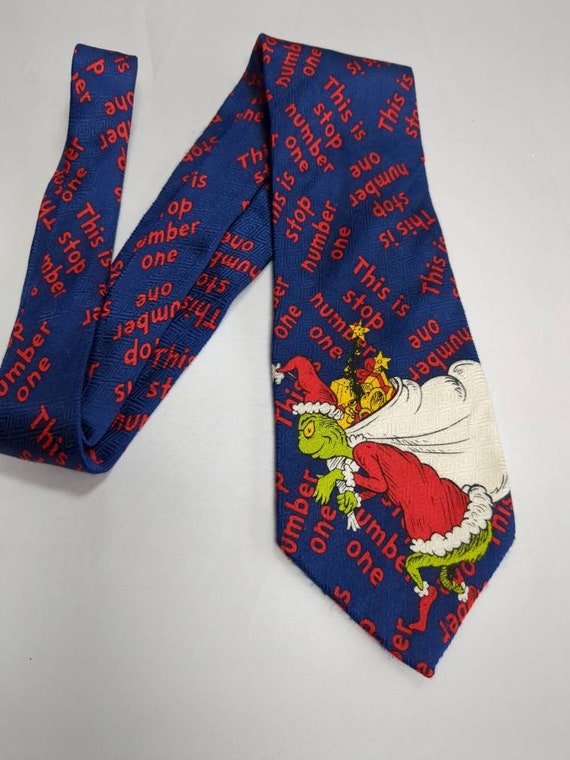 The Grinch Christmas Necktie by Dr. Seuss The Gri… - image 2