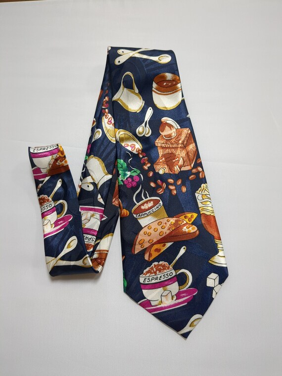 Coffee Lovers Necktie Cappuccino Expresso