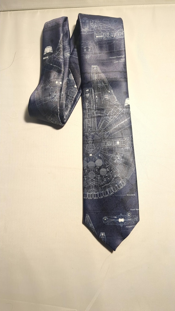 Star Wars Millenium Falcon Schematic Design on a … - image 2