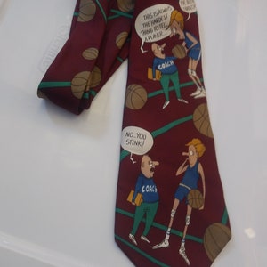 Richard Torrey Bench Warmers 100% Silk Necktie