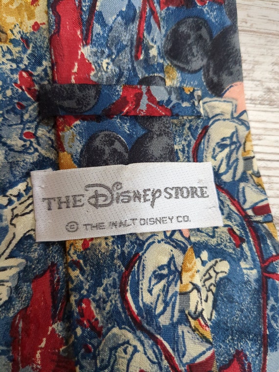 Mickey Mouse Impressionistic Patterned Necktie100… - image 6
