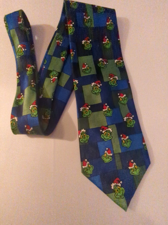 The Grinch Christmas Necktie by Dr. Seuss The Gri… - image 1