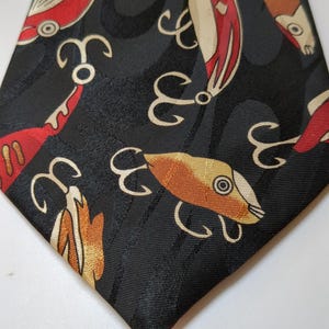 Fishing Lure Fratello Tie Men&#39;s Ties Neckties