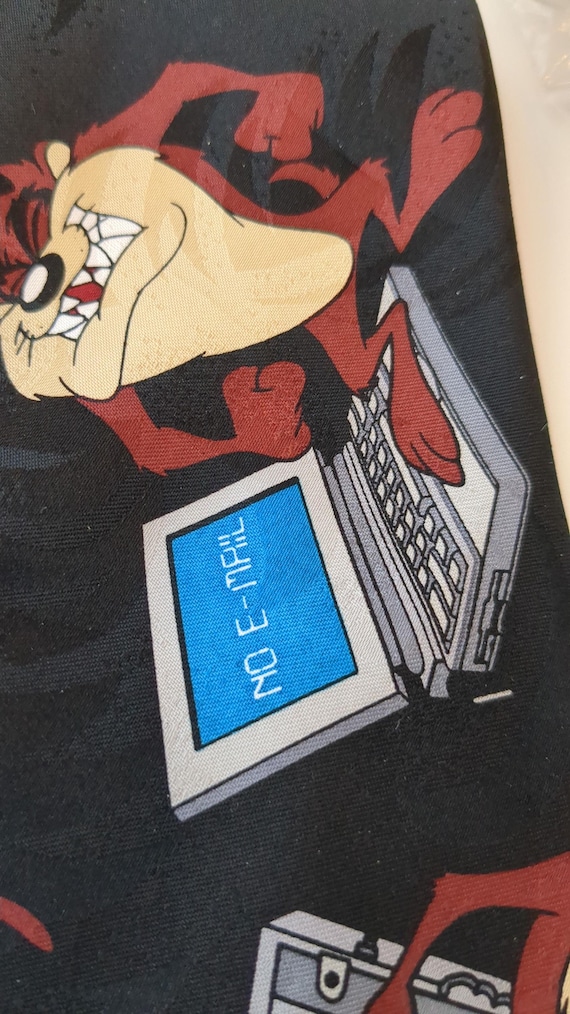 Tasmanian Devil Computer Office Worker Looney Tun… - image 3