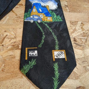 Realtor New House Selling homes House Flipper Tie Men&#39;s Ties Neckties