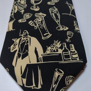 Bartender Drink Server Bar Agincourt by Brooksville Tie Men&#39;s Ties Neckties