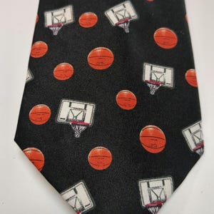 Basketballs Hoops Men&#39;s Ties Neckties