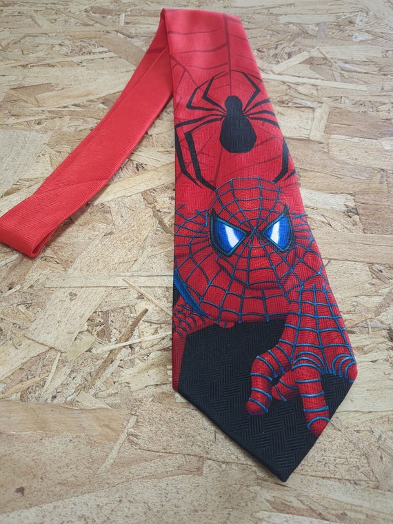 Spiderman the Movie Necktie Marvel Comics