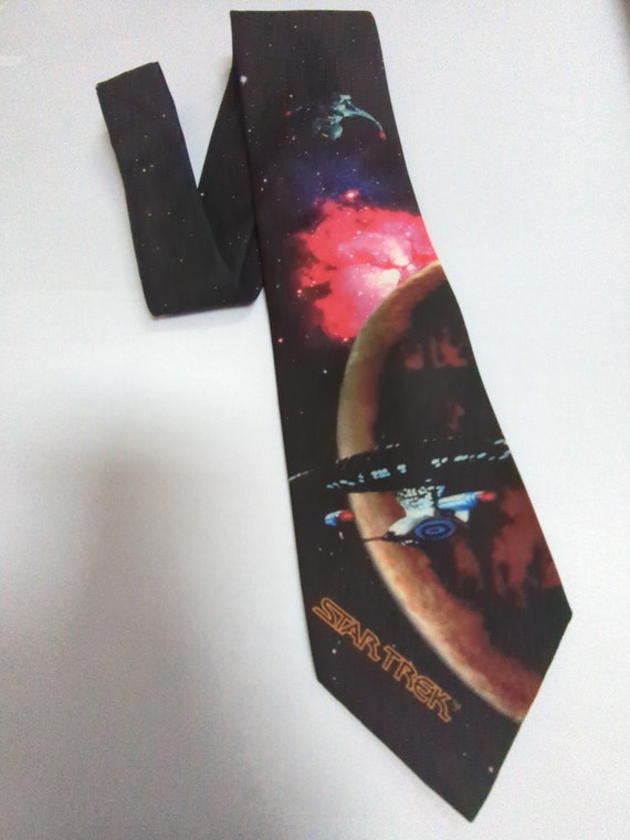 Star Trek Men's Necktie "Star Trek" the U.S.S. Ent