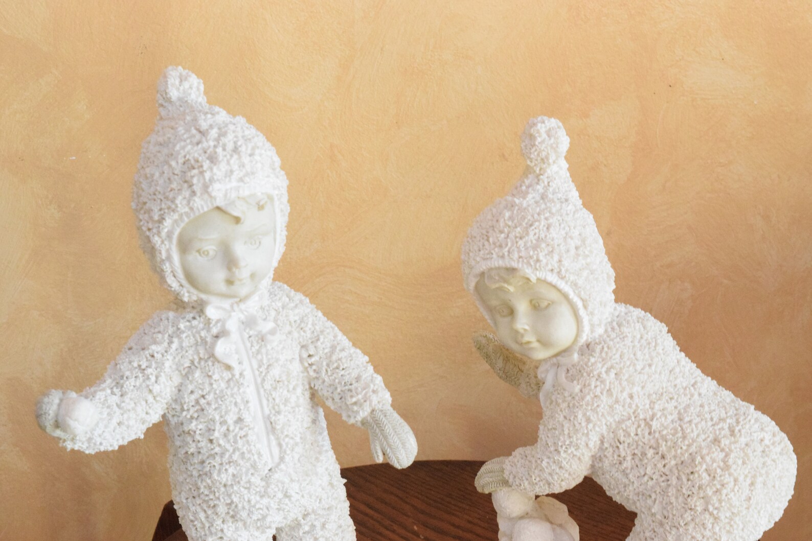 Large 12 Snow Baby Figurines by Winston Marketing Group Etsy