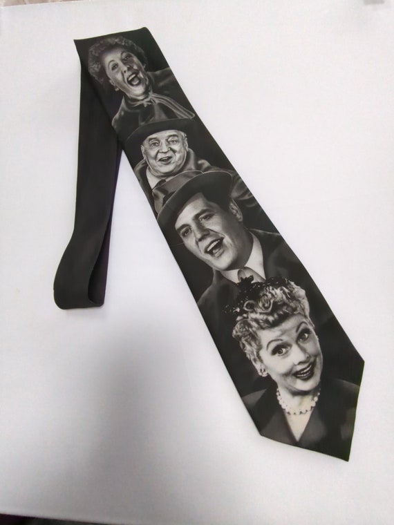 Lucy, Ricky, Fred and Ethel. "I Love Lucy" Necktie