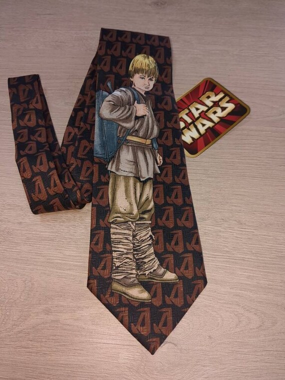 Young Skywalker Star Wars Necktie Ralph Marlin Wear Tie for Lucasfilms