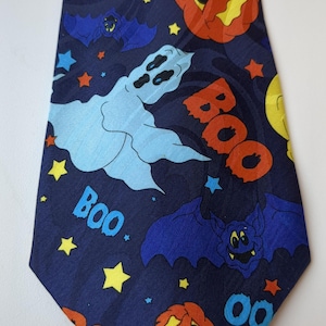 Halloween Boo Skull Pumpkin Men&#39;s Ties Neckties