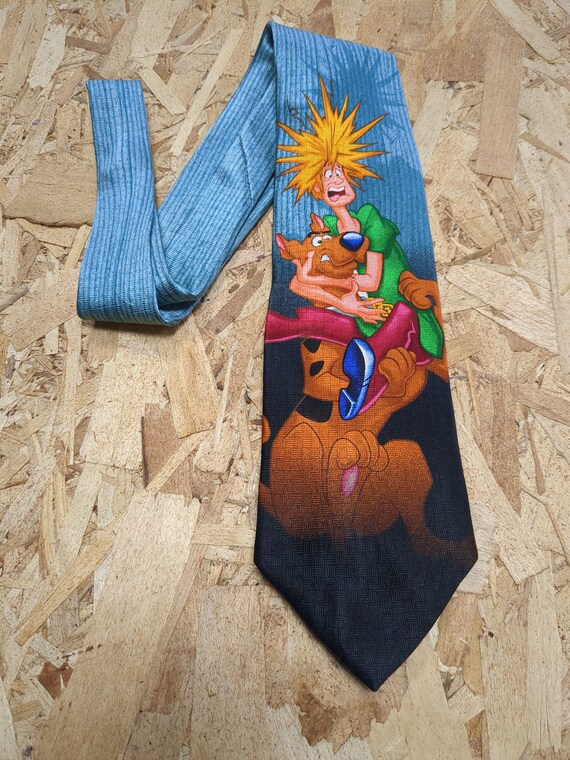 Scooby-Doo and Shaggy Men's Silk Necktie for that 